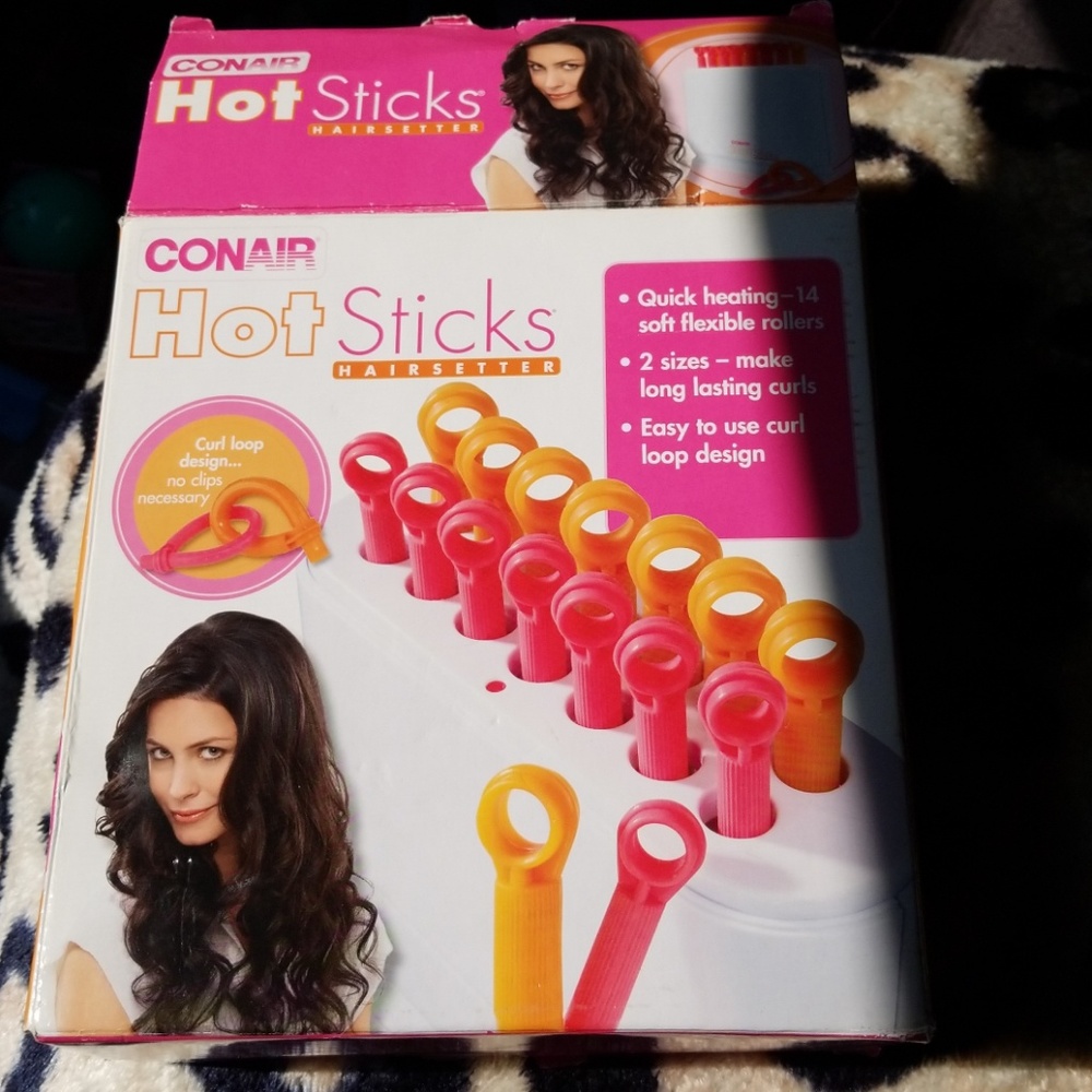 Hot sticks hairsettler
